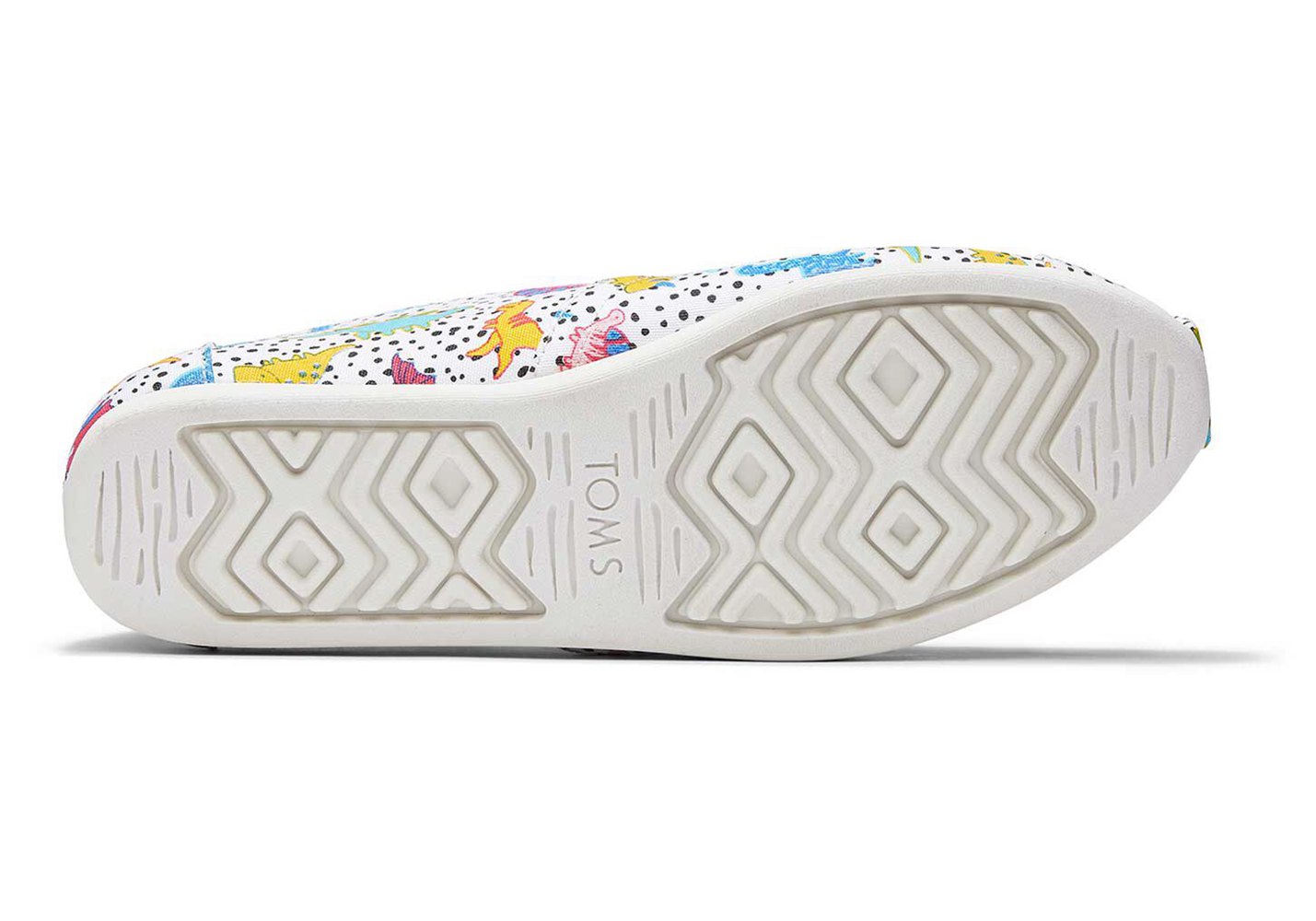 Toms Alpargata Dinosaur Doodles Espadrille Multicolor - Womens - 45623-ZIRX